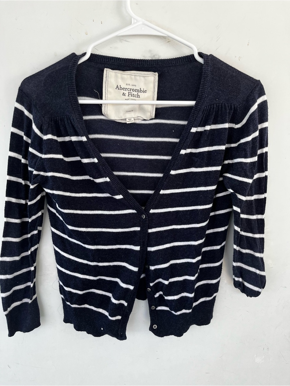 Vintage Y2K preppy Abercrombie & Fitch twilight Cardigan Bella swan size large